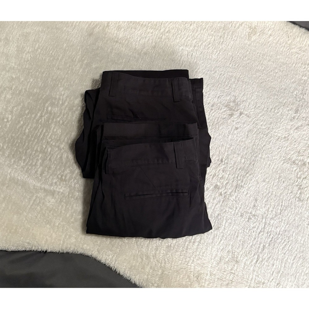 Tesla Work Uniform Black Cargo Pants Size 42x30 Lot Of‎ 2 Bundle
